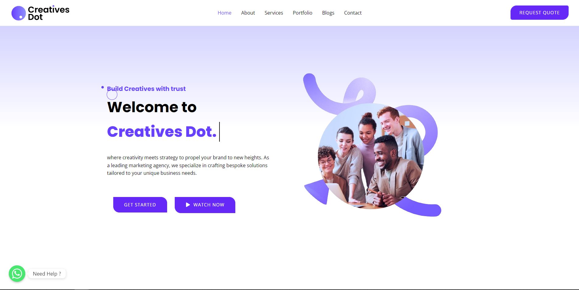 Creatives Dot project